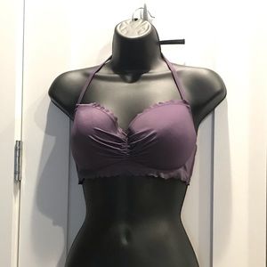 32 DD purple VS halter bikini